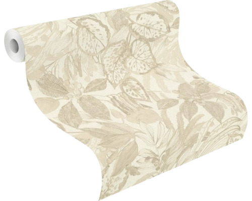 Rol behang met bloemmotief