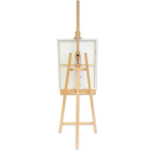 Houten schildersezel met canvas