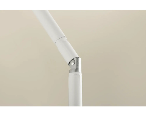 Verbindingsstuk van een witte parasol