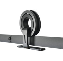 Metalen schuifdeurrailset