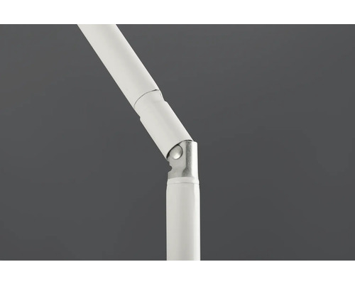 Detailopname van een scharnier van een lamp