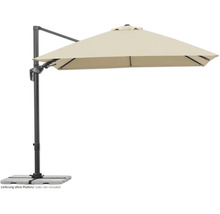 Vrijarmparasol met standaard