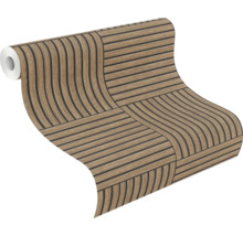 Behangrol met houten plankenpatroon