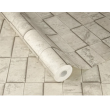 Behang met steenmotief