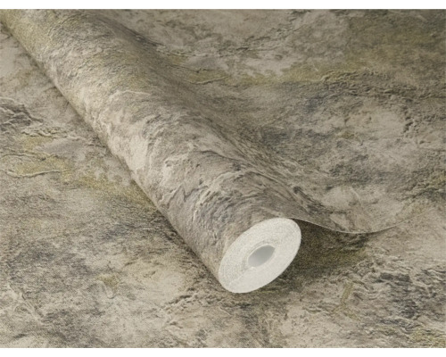 Een rol behang met abstracte patronen.