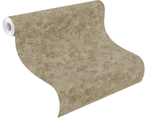 Rol behang met steenmotief