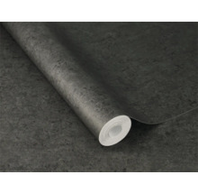 Een rol behang met een steenmotief