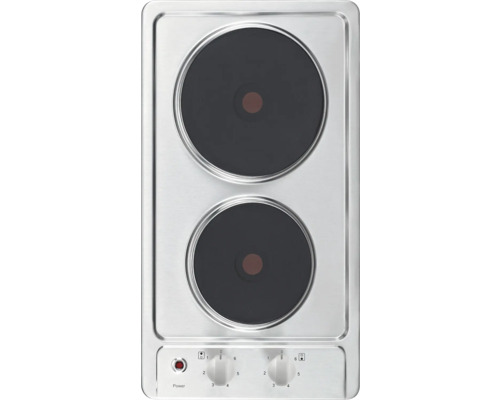 Elektrische kookplaat met twee kookzones voor de keuken