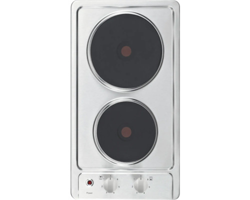 Elektrische kookplaat met twee kookzones