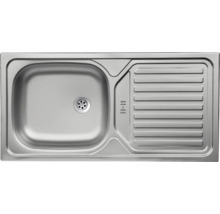 Roestvrijstalen spoelbak met afdruiprek