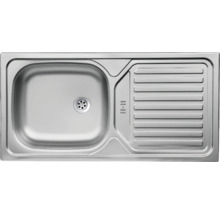 Roestvrijstalen spoelbak met afdruipvlak