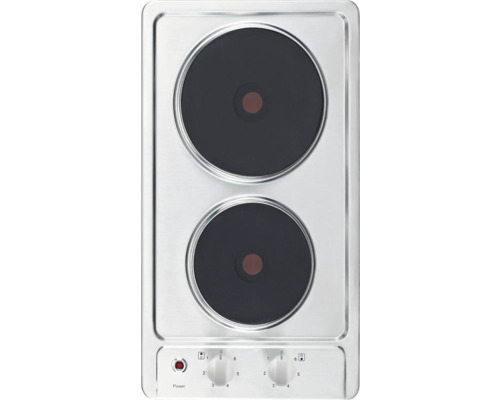 Elektrische kookplaat met twee kookzones