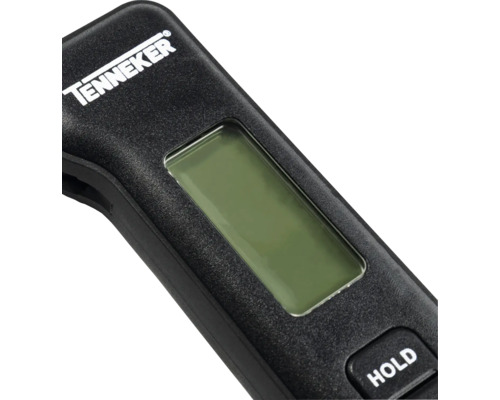 TENNEKER Logo op een digitale thermometer