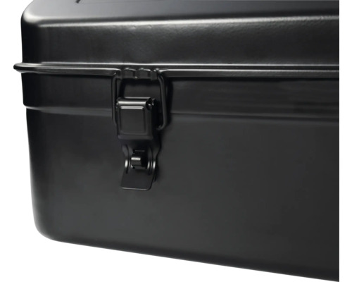 Metalen gereedschapskist met sluiting