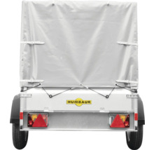 Humbaur aanhangwagen met zeil