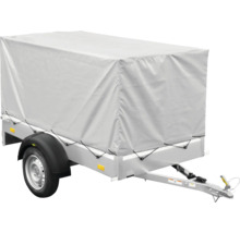 Aanhangwagen met dekzeil voor goederenvervoer