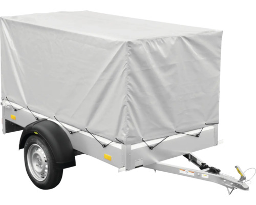 Aanhangwagen met dekzeil voor goederenvervoer