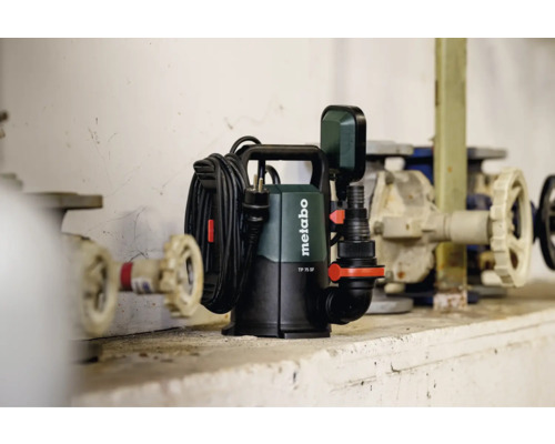 Metabo vuilwaterpomp met kabel en vlotterschakelaar