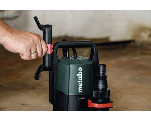 Metabo vuilwaterpomp met hand