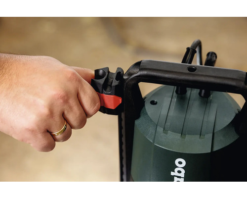 Hand bedient Metabo bouwlamp