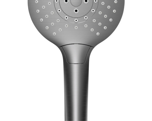 Metalen handdouche met meerdere sproeiers