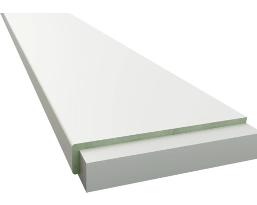 Wit gelakte deurpost