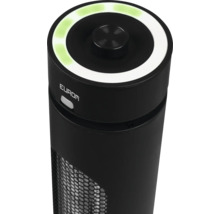 Eurom torenventilator met bedieningspaneel en luchtinlaatrooster