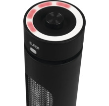 Elektrische kachel met bedieningspaneel en Eurom logo