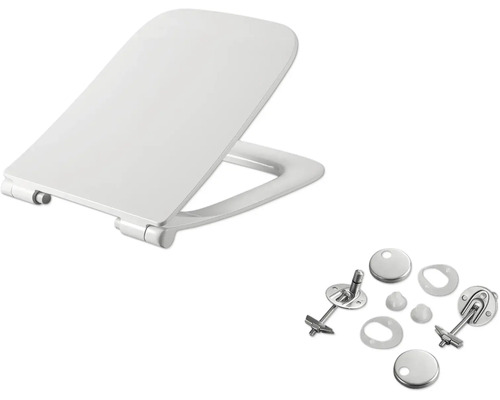 Toiletbril met bevestigingsmateriaal