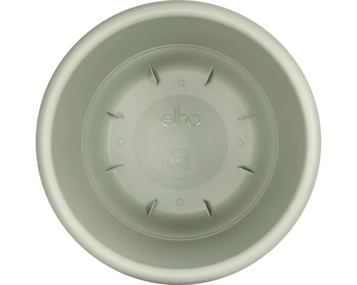 Kunststof bloempot onderzetter van Elho, bovenaanzicht