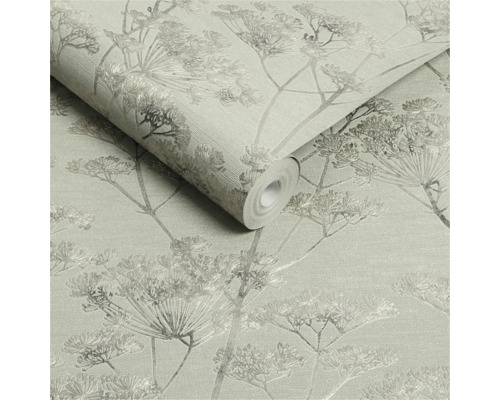 Behangrol met bloemmotief