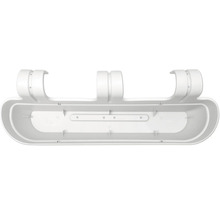 Witte radiatoropzetstuk voor warmteverdeling