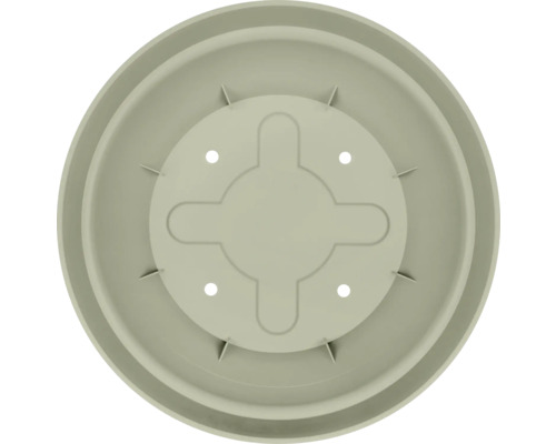 Kunststof plantenonderzetter, bovenaanzicht