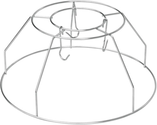 Metalen grillrooster met houder