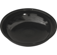 Zwarte vuurschaal van staal