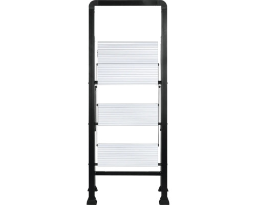 Vrijstaande zonwering met drie aluminium lamellen