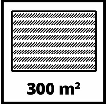 Geschikt voor oppervlakken tot 300 vierkante meter