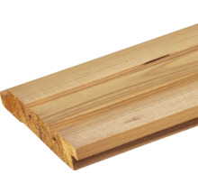 Houten plank met tand en groef
