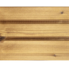 Houten lambrisering met messing en groef voor binnenshuis