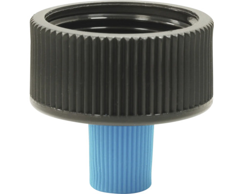 Kunststof flessendop met geribbeld oppervlak