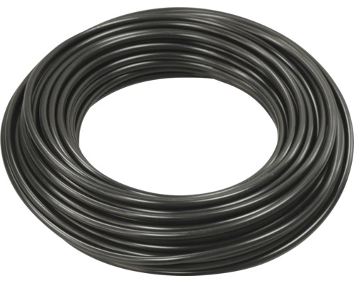 Spoel met zwarte draad