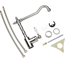 Keukenkraan met accessoires