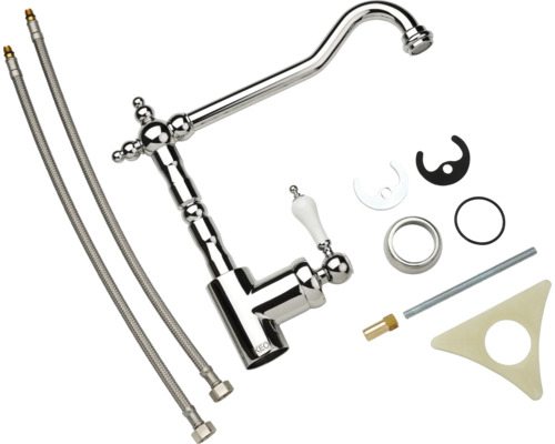 Keukenkraan met accessoires