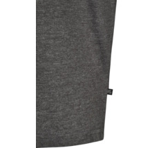 Detailweergave van een grijs T-shirt