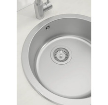 Ronde spoelbak met kraan