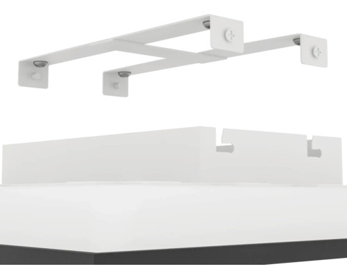 Gedetailleerde opname van een montage-element met beugel