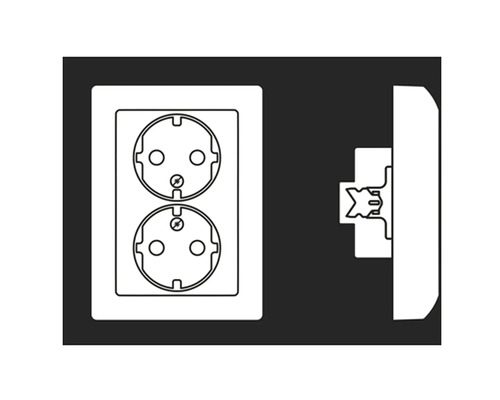 Dubbel stopcontact schema