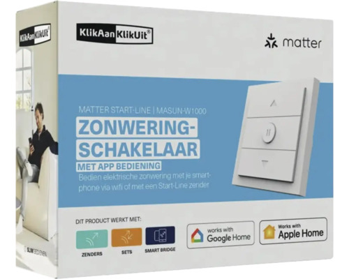 Klikaan Klikuit zonweringsschakelaar verpakking