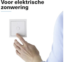 Bediening van een schakelaar voor elektrische zonwering