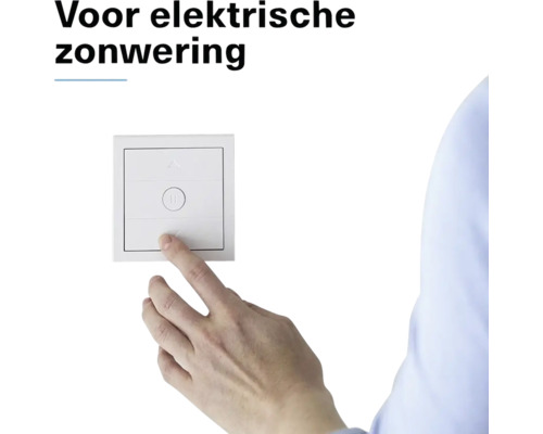 Bediening van een schakelaar voor elektrische zonwering